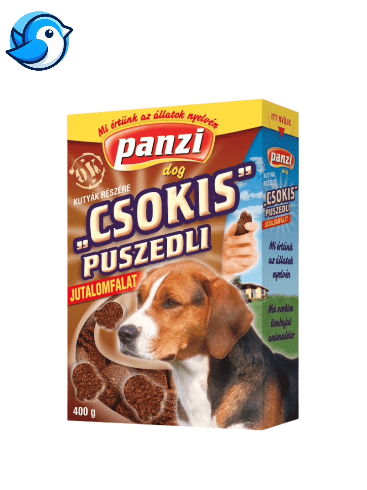 Panzi Csokis Puszedli 400g - Pöpi Állateledel és Kiegészítők