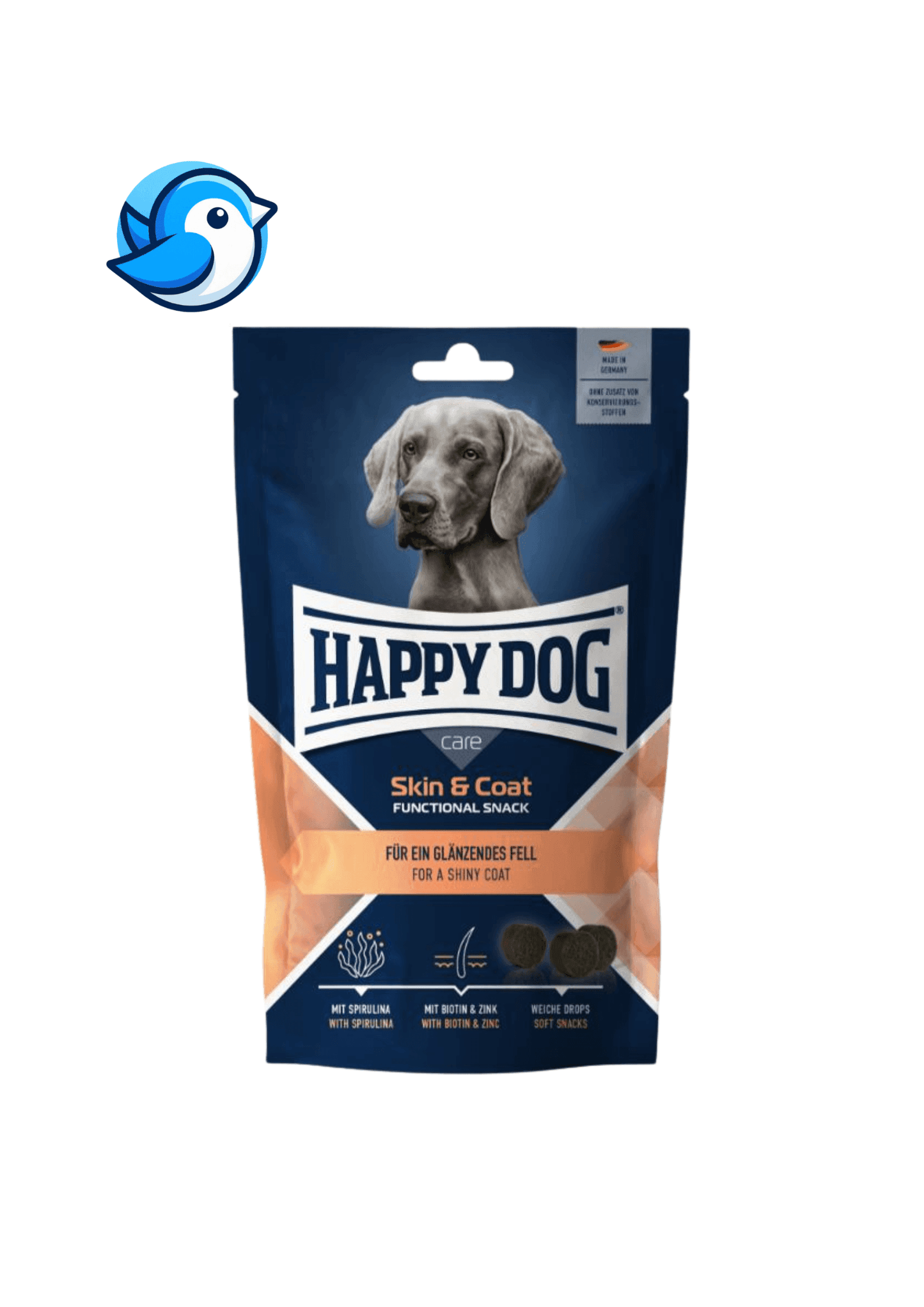Happy Dog Care Snack (Börre és Bundára) 100g - Pöpi Állateledel és Kiegészítők
