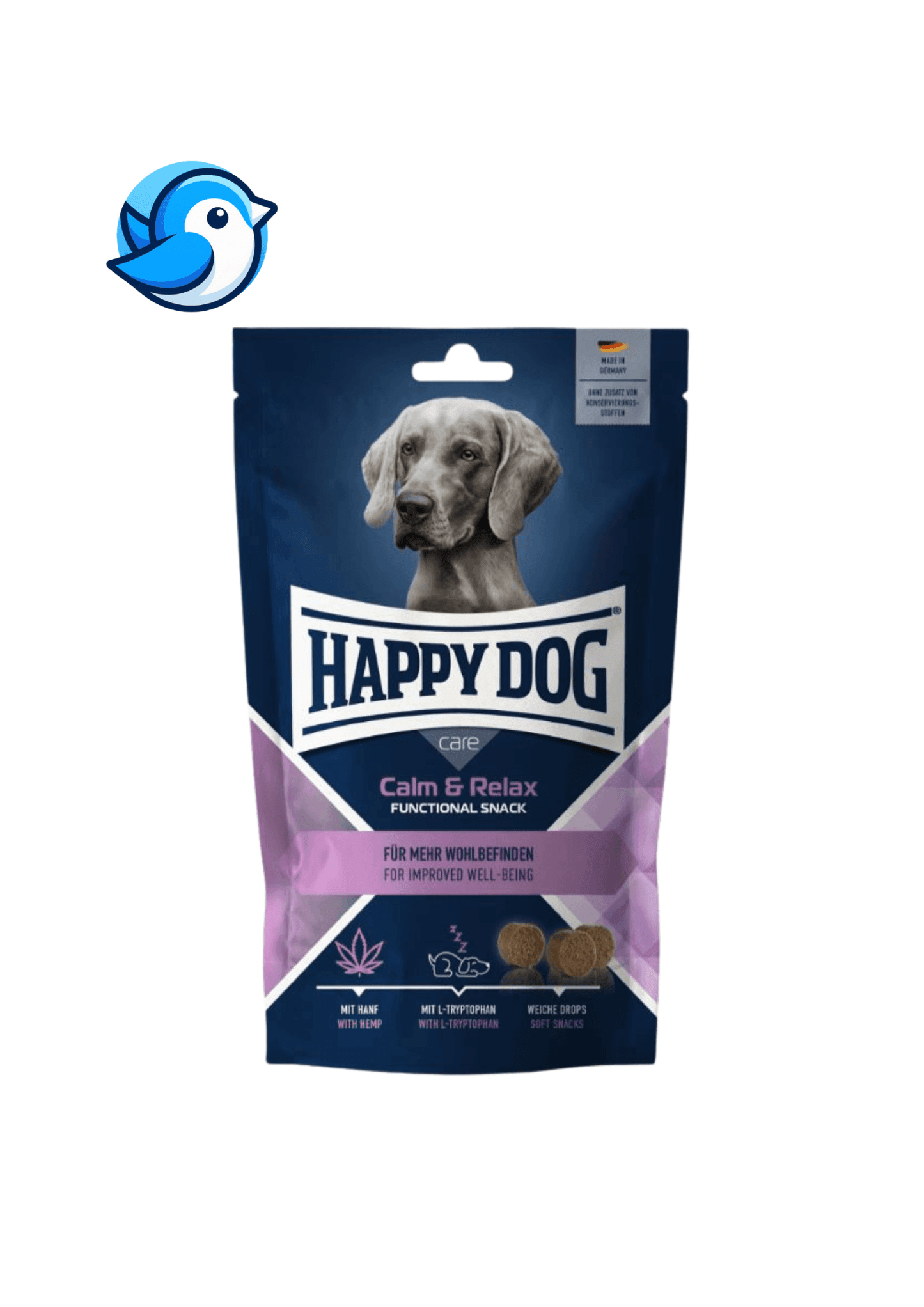 Happy Dog Care Calm&Relax(Kenderrel) 100g - Pöpi Állateledel és Kiegészítők