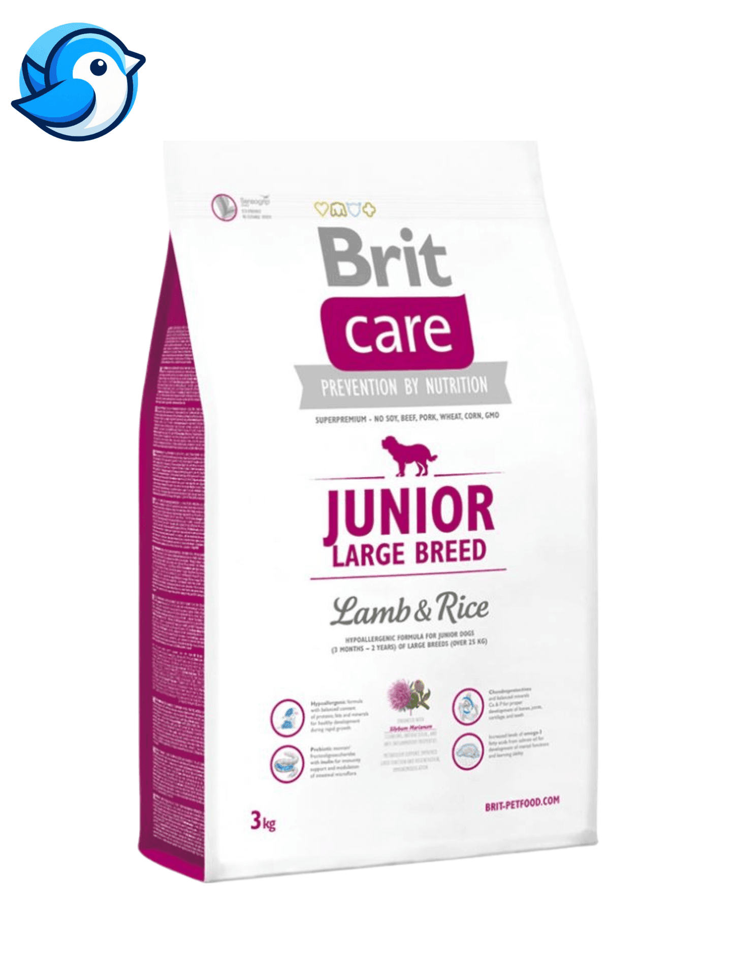 Brit Care 3kg MP Junior Bárány - Pöpi Állateledel és Kiegészítők