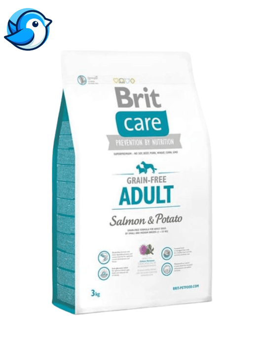Brit Care 3kg Burgonyás Lazac - Pöpi Állateledel és Kiegészítők
