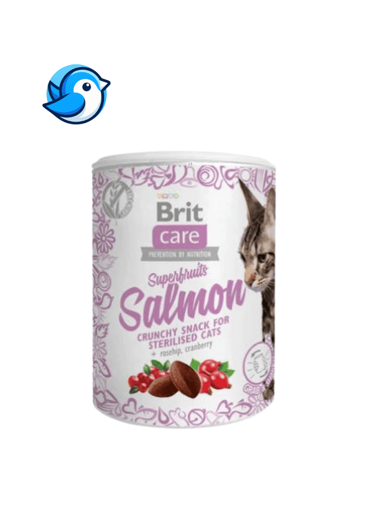 Brit Care Cat Snack (Lazac) Jutalomfalat 100g - Pöpi Állateledel és Kiegészítők