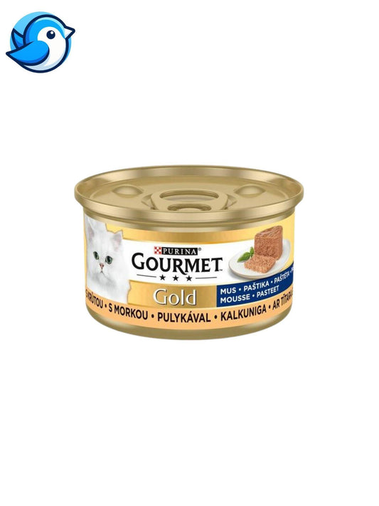 GOURMET GOLD 12X85G PULYKÁVAL PÁSTÉTOM - Pöpi Állateledel és Kiegészítők