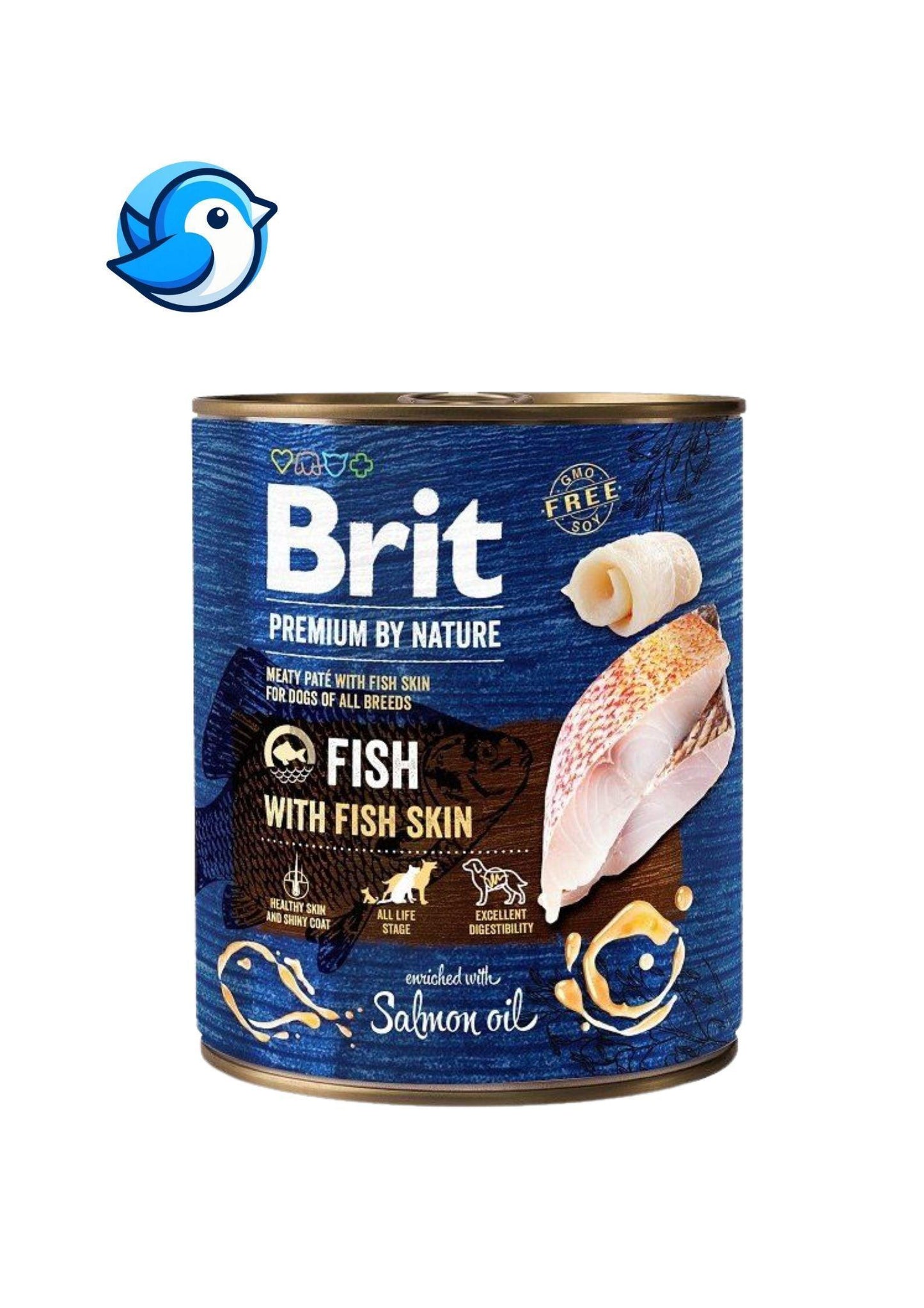 Brit Premium 800g Halas konzerv 6-os - Pöpi Állateledel és Kiegészítők