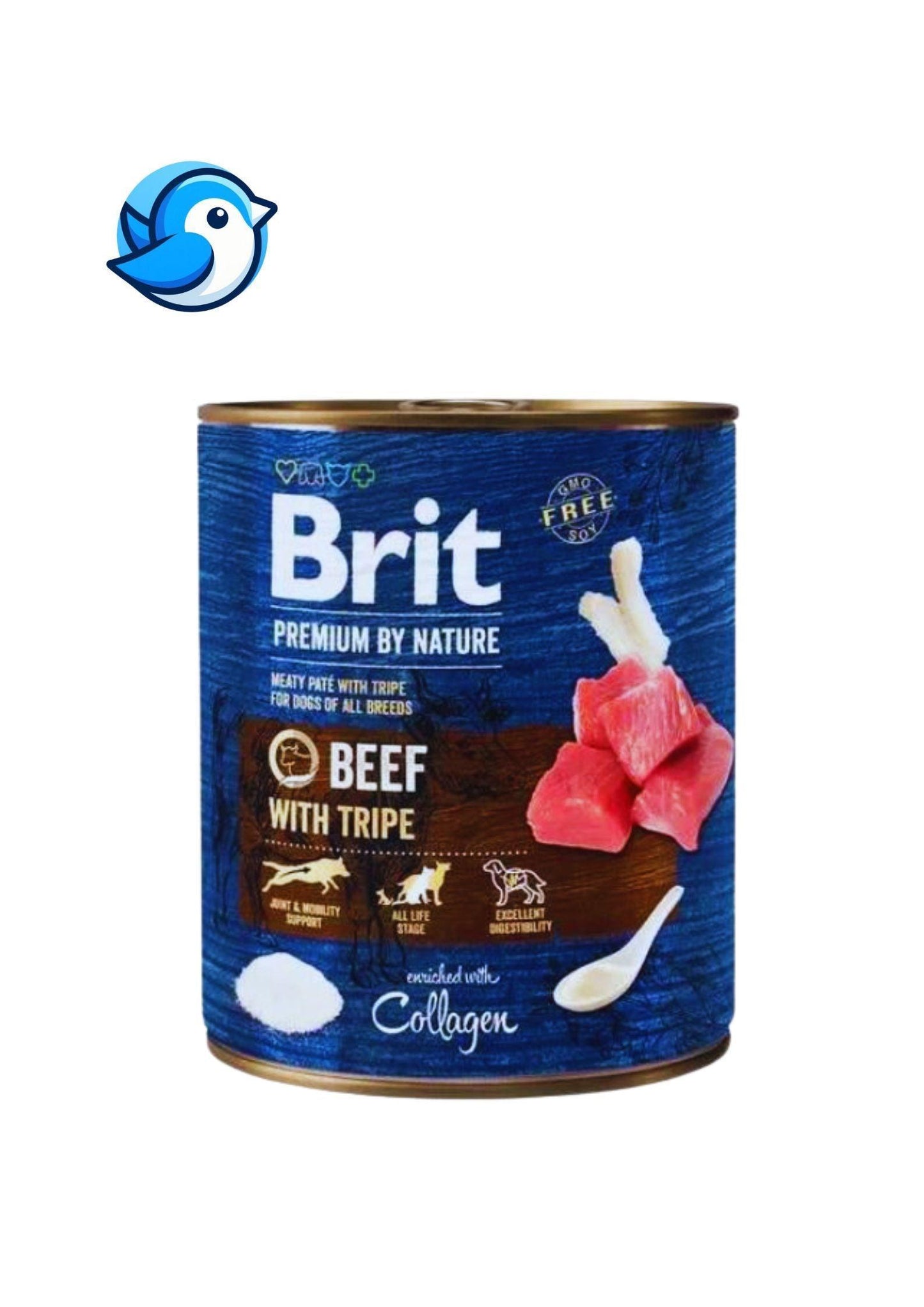 Brit Premium 800g Marhás konzerv 6-os - Pöpi Állateledel és Kiegészítők