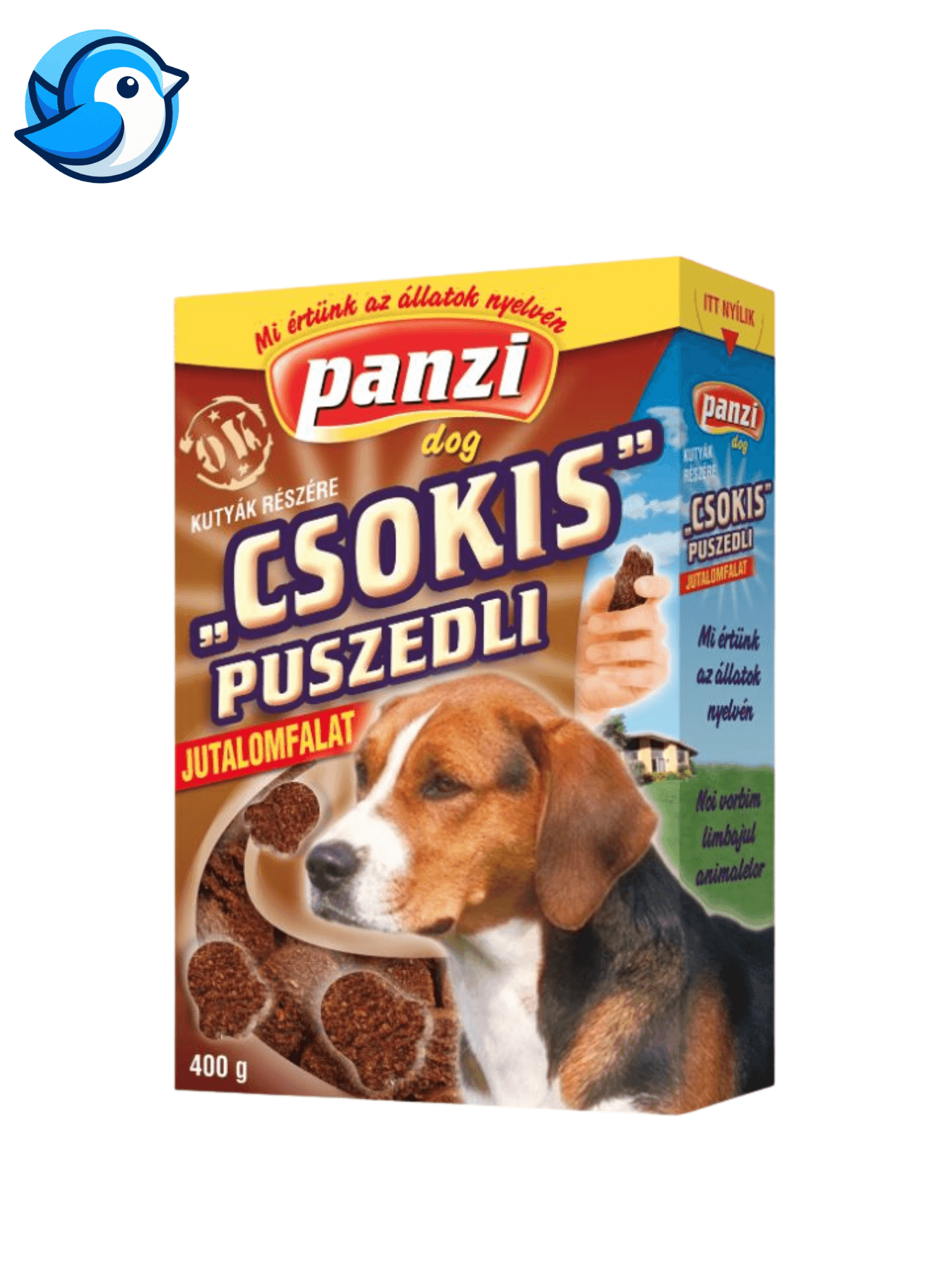 Panzi Csokis Puszedli 400g - Pöpi Állateledel és Kiegészítők