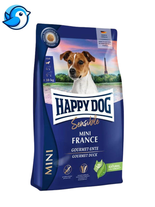 Happy Dog Mini France 4KG száraz táp (kacsás) - Pöpi Állateledel és Kiegészítők