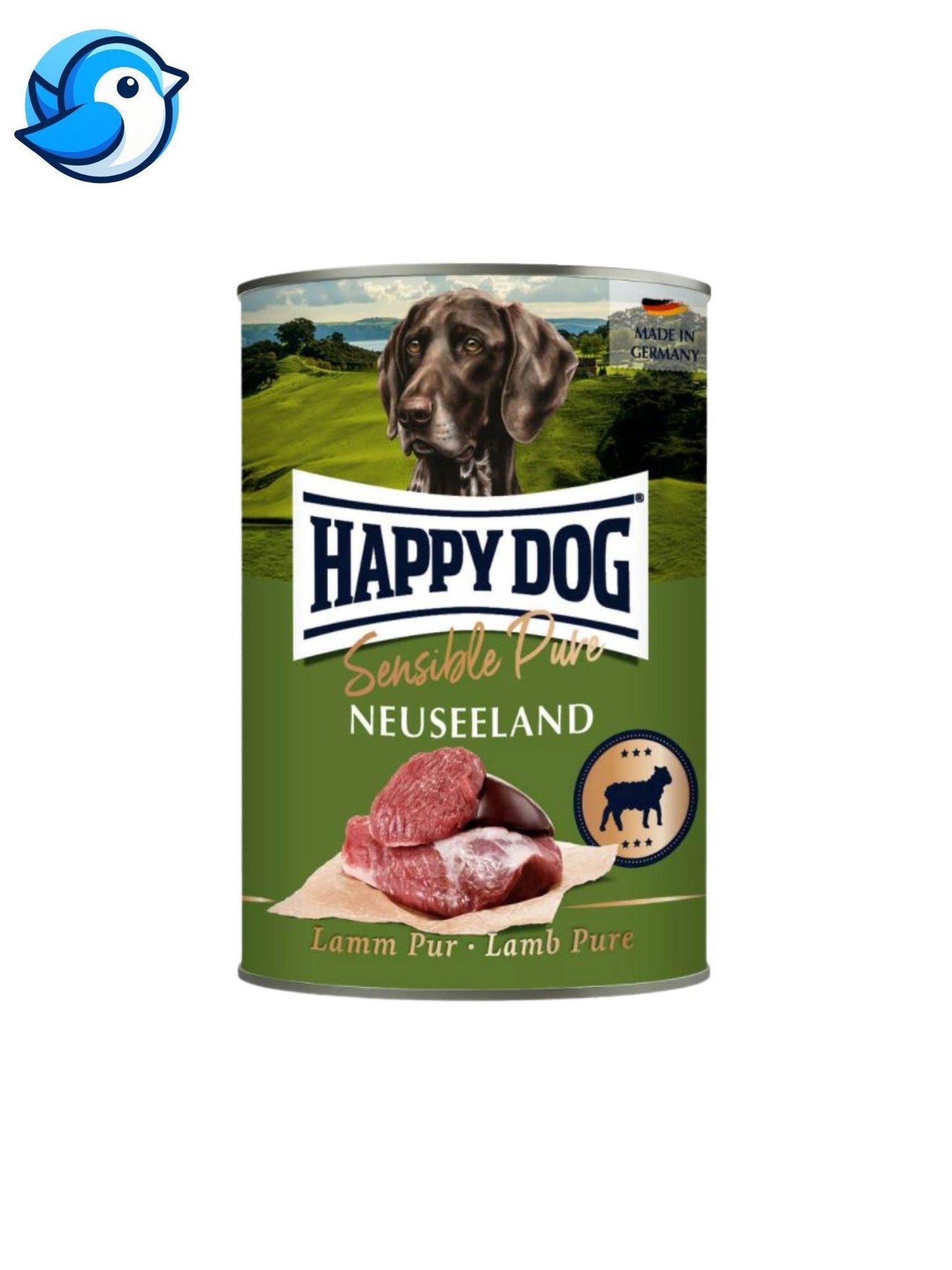 HAPPY DOG KONZERV 400G BÁRÁNY 100% HÚS - Pöpi Állateledel és Kiegészítők