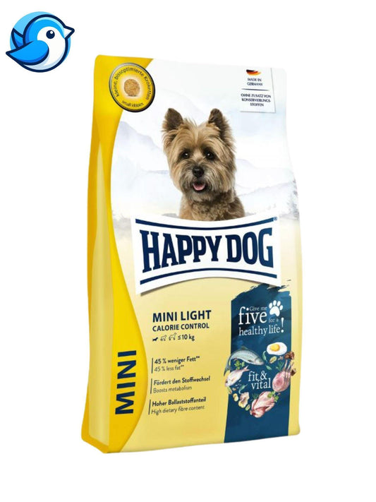 Happy Dog Mini alacsony kalória 4Kg száraz táp - Pöpi Állateledel és Kiegészítők