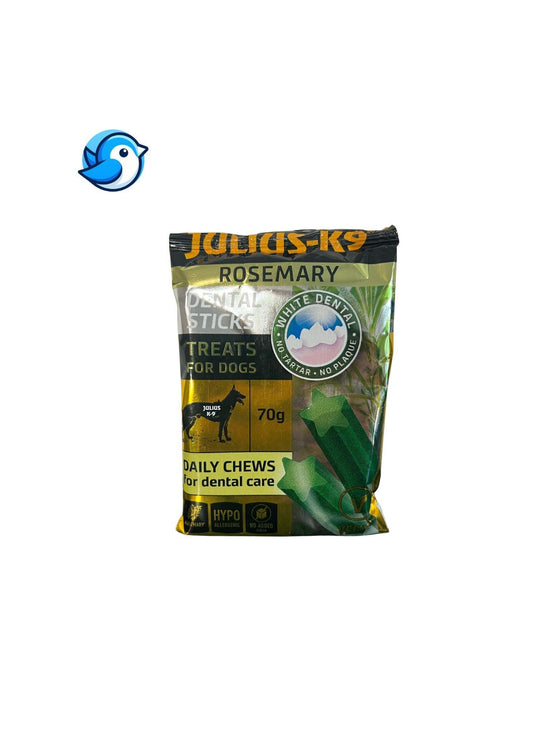 JULIUS-K9 DENTAL STICKS 70G 4DB ROZMARING - Pöpi Állateledel és Kiegészítők