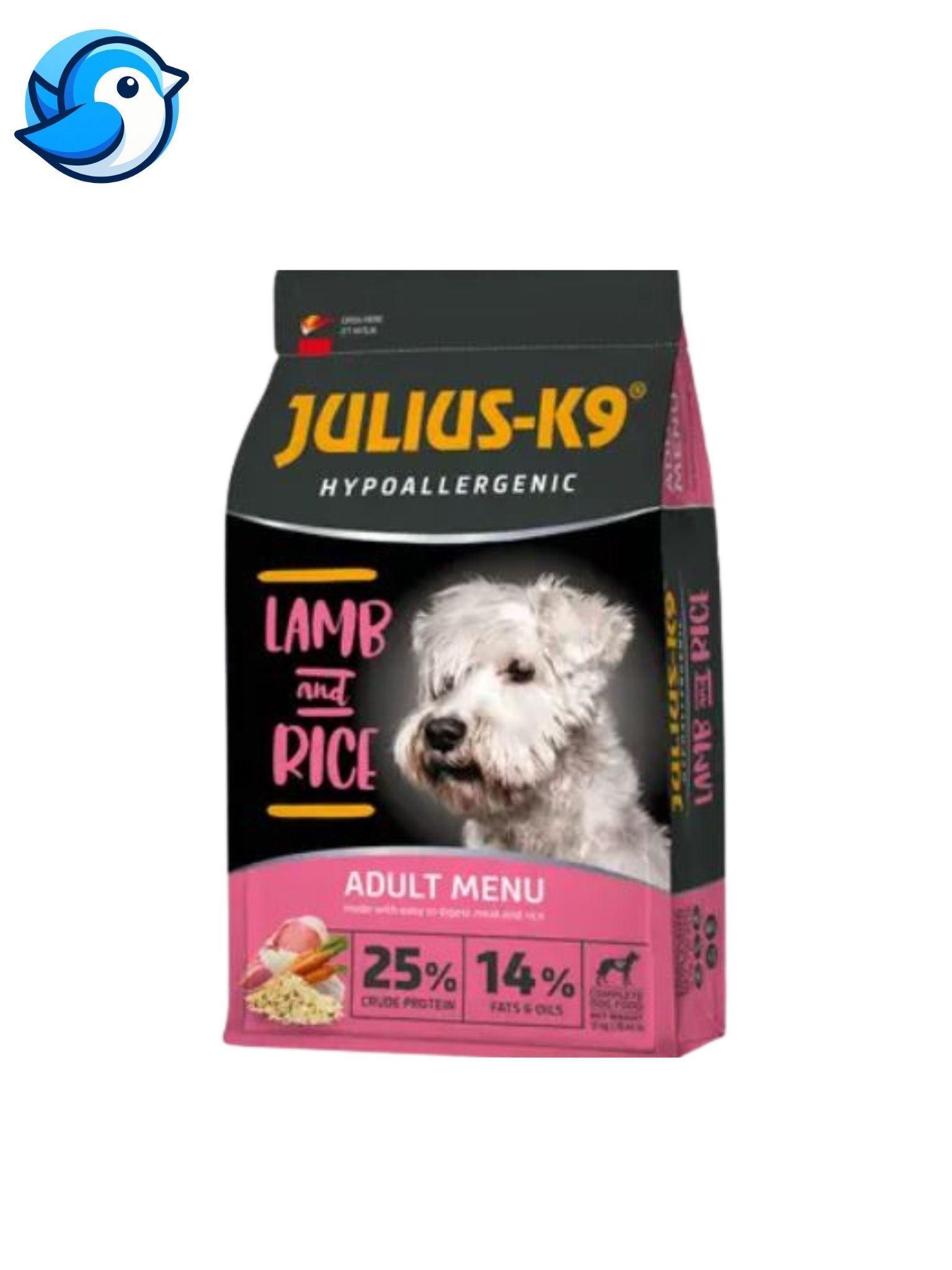 JULIUS-K9 12KG BÁRÁNY ÉS RIZS HIGHPREMIUM HYPOALLERGENIC - Pöpi Állateledel és Kiegészítők