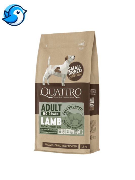 QUATTRO Hypoall Lamb Adult 1,5kg - Pöpi Állateledel és Kiegészítők