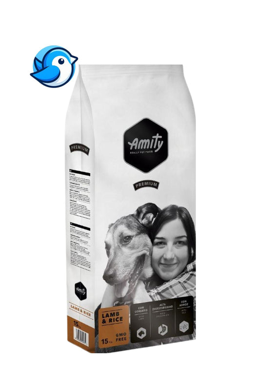 Amity 15kg Premium Adult Bárány Rizs