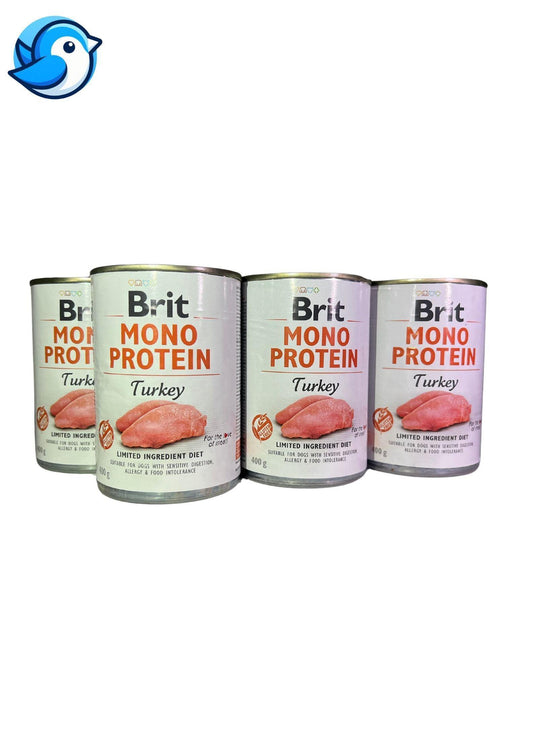 BRIT MONO PROTEIN 400G TURKEY (Pulyka) 6-os Csomag - Pöpi Állateledel és Kiegészítők