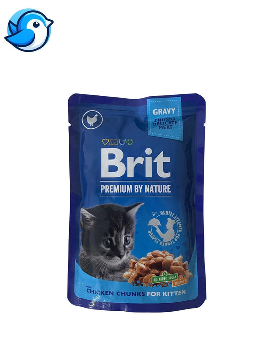 BRIT PRÉMIUM CAT 100g KITTEN CHIKEN NEDVES TÁP (Csirke) - Pöpi Állateledel és Kiegészítők