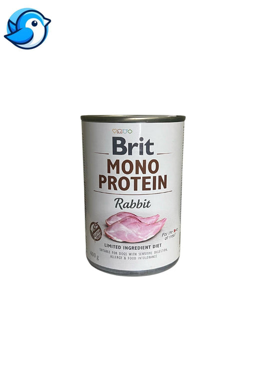 BRIT MONO PROTEIN 400G RABBIT (Nyúl) - Pöpi Állateledel és Kiegészítők